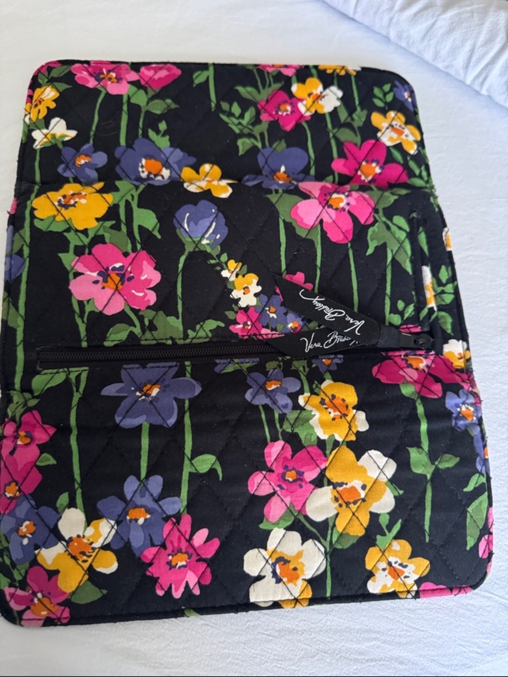 Vera Bradley tri-fold wallet in the retired Wildflower Garden pattern - Picture 5 of 5